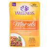 Wellness Pet Products Cat Food - Morsels with Chicken and Salmon In Savory Sauce - Case of 24 - 3 oz. Wellness Pet Products Cat Food - Morsels with Chicken and Salmon In Savory Sauce - Case of 24 - 3 oz.