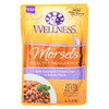 Wellness Pet Products Healthy Indulgence Morsels - Chicken and Chicken Liver In Savory Sauce - Case of 24 - 3 oz. Wellness Pet Products Healthy Indulgence Morsels - Chicken and Chicken Liver In Savory Sauce - Case of 24 - 3 oz.