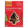 Dancing Deer Baking Company Cookies - Peppermint Trees - Case of 12 - 5 oz.