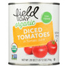 Field Day - Tomatoes Og2 Diced - CS of 12-28 OZ