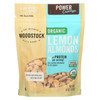 Woodstock Organic Lemon Almonds - Case of 8 - 6 oz.