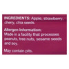 Kind Fruit Bar - Strawberry Apple Chia - Case of 12 - 1.2 oz