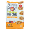 Skinnypop Popcorn Popcorn - Mini Cakes - Cheddar - Case of 12 - 5 oz