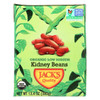 Jack's Quality Organic Red Kidney Beans - Low Sodium - Case of 8 - 13.4 oz
