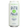 Alta Palla Sparkling Water - Organic - Lemon Lime - Case of 12 - 16 fl oz Alta Palla Sparkling Water - Organic - Lemon Lime - Case of 12 - 16 fl oz