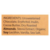 Lily's Sweets Chocolate Bar - Salted Almond - Case of 12 - 2.80 oz.