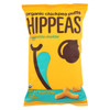 Hippeas Chickpea Puff - Organic - White Cheddar - Case of 12 - 4 oz