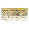 Lakewood Organic Pure Fruit - Lemonade - Case of 12 - 32 Fl oz.