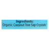 Coconut Secret - Raw Crystals - Coconut - Case of 12 - 12 oz. Coconut Secret - Raw Crystals - Coconut - Case of 12 - 12 oz.