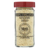 Morton and Bassett 100% Organic Seasoning - Sesame Seed - 2.4 oz - Case of 3