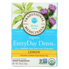 Traditional Medicinals Lemon EveryDay Detox Herbal Tea - 16 Tea Bags - Case of 6