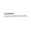 Lundberg Family Farms Short Grain Brown Rice - Single Bulk Item - 25LB