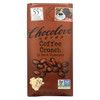 Chocolove Xoxox - Premium Chocolate Bar - Dark Chocolate - Coffee Crunch - 3.2 oz Bars - Case of 12
