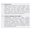 Jules Destrooper - Cookies - Ginger Thins - Case of 12 - 3.35 oz.
