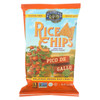 Lundberg Family Farms Rice Chips - Pico De Gallo - Case of 12 - 6 oz.