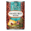 Eden Foods Small Red Beans Organic - Case of 12 - 15 oz.