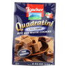 Loacker Quadratini Quadratini Chocolate Bite Size Wafer Cookies - Case of 8 - 8.82 oz.