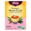 Yogi Woman's Moon Cycle Herbal Tea Caffeine Free - 16 Tea Bags - Case of 6