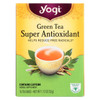 Yogi Green Tea Super Anti-Oxidant - 16 Tea Bags - Case of 6