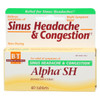Boericke and Tafel - Alpha SH Sinus Headache - 40 Tablets