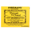 Jakemans Throat and Chest Lozenges - Honey and Lemon - Case of 24 - 24 Pack Jakemans Throat and Chest Lozenges - Honey and Lemon - Case of 24 - 24 Pack