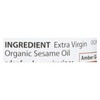 Eden Foods 100% Organic Sesame Oil - Case of 12 - 16 fl oz