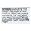 Newman's Own Organics Black Twists - Licorice - Case of 15 - 5 oz.