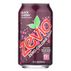 Zevia Soda - Zero Calorie - Black Cherry - Can - 6/12 oz - case of 4