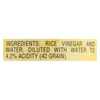 Mitsukan Vinegar - Rice - Case of 6 - 12 fl oz