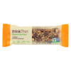 Think Products thinkThin Protein Nut Bar - Original Roasted Almond - Case of 10 - 1.41 oz