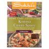 Sukhi's Gourmet Indian Food Korma Curry Sauce - Case of 6 - 3 fl oz