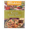 Sukhi's Gourmet Indian Food Korma Curry Sauce - Case of 6 - 3 fl oz Sukhi's Gourmet Indian Food Korma Curry Sauce - Case of 6 - 3 fl oz