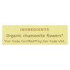 Stash Tea Organic Herbal Tea - Chamomile - Case of 6 - 18 Bags
