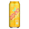 Zevia Soda - Zero Calorie - Lemon Lime Twist - Tall Girls Can - 16 oz - case of 12