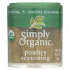 Simply Organic Poultry Seasoning - Organic - .32 oz - Case of 6