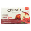 Celestial Seasonings Herbal Tea Caffeine Free Cranberry Apple Zinger - 20 Tea Bags - Case of 6 Celestial Seasonings Herbal Tea Caffeine Free Cranberry Apple Zinger - 20 Tea Bags - Case of 6