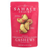 Sahale Snacks Cashews Glazed Nuts - Pomegranate and Vanilla - Case of 6 - 4 oz.