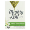 Mighty Leaf Tea Green Tea - Organic Spring Jasmine - Case of 6 - 15 Bags Mighty Leaf Tea Green Tea - Organic Spring Jasmine - Case of 6 - 15 Bags