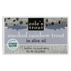 Cole's Smoked Rainbow Trout in Olive Oil - 3.2 oz - Case of 10