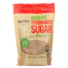 Woodstock Organic Turbinado Sugar - Case of 12 - 16 OZ