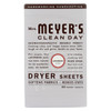 Mrs. Meyer's Clean Day - Dryer Sheets - Lavender - Case of 12 - 80 Sheets Mrs. Meyer's Clean Day - Dryer Sheets - Lavender - Case of 12 - 80 Sheets