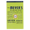 Mrs. Meyer's Clean Day - Dryer Sheets - Lemon Verbena - Case of 12 - 80 Sheets Mrs. Meyer's Clean Day - Dryer Sheets - Lemon Verbena - Case of 12 - 80 Sheets