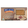 Delallo - Organic Whole Wheat Lasagna Pasta - Case of 12 - 9 oz. Delallo - Organic Whole Wheat Lasagna Pasta - Case of 12 - 9 oz.