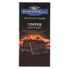 Ghirardelli Intense Dark Chocolate Toffee Interlude Bar - Case of 12 - 3.5 oz.