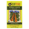 Ecoteas Organic Yerba Mate Unsmoked Green Energy Tea Bags - Case of 6 - 24 Bags