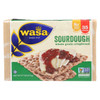 Wasa Crispbread Rye Crispbread - Sourdough - Case of 12 - 9.7 oz. Wasa Crispbread Rye Crispbread - Sourdough - Case of 12 - 9.7 oz.