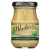 Woeber's Reserve Champagne Dill Mustard - Case of 6 - 4.25 oz.