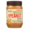 Woodstock Organic Crunchy Easy Spread Peanut Butter - Case of 12 - 18 OZ Woodstock Organic Crunchy Easy Spread Peanut Butter - Case of 12 - 18 OZ