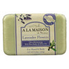 A La Maison - Bar Soap - Lavender Flowers - 8.8 oz A La Maison - Bar Soap - Lavender Flowers - 8.8 oz