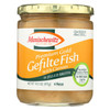 Manischewitz Jelled Premium Gold Gefilte Fish - Case of 12 - 14.5 oz.